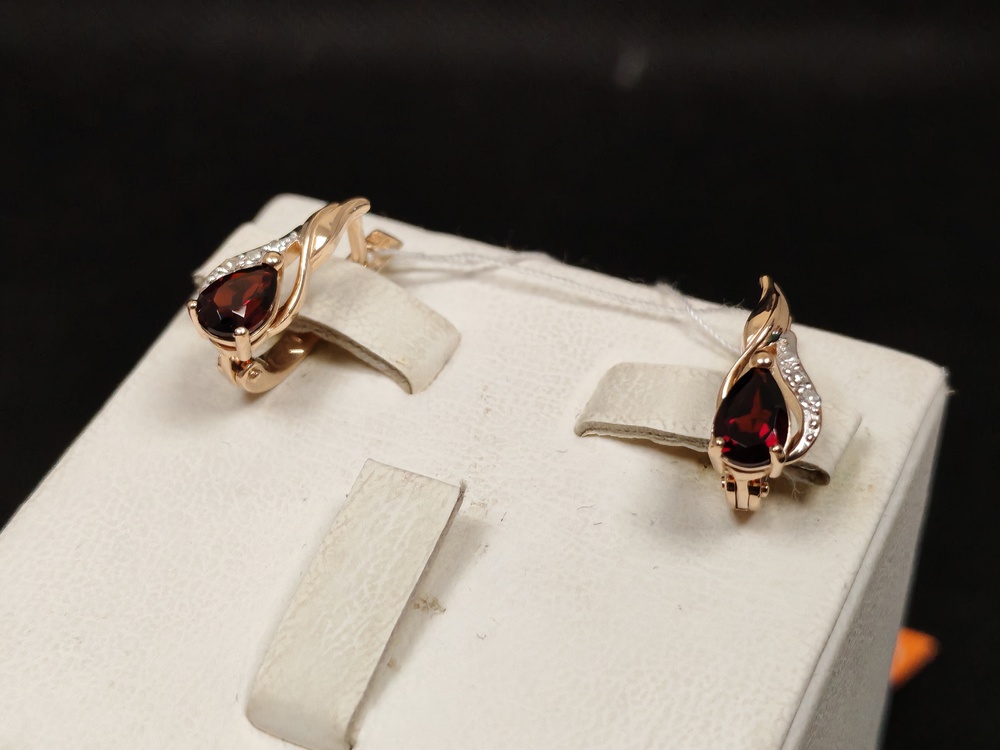 СЕРЬГИ БРИЛЛИАНТ (Au 585)