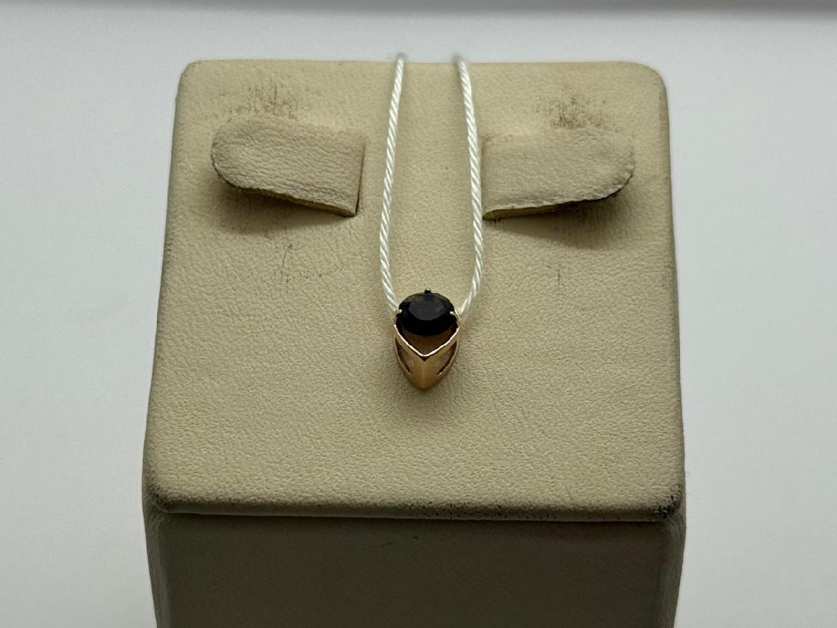 ПОДКМ585 ПОДВЕСКА С КАМНЕМ (Au 585)