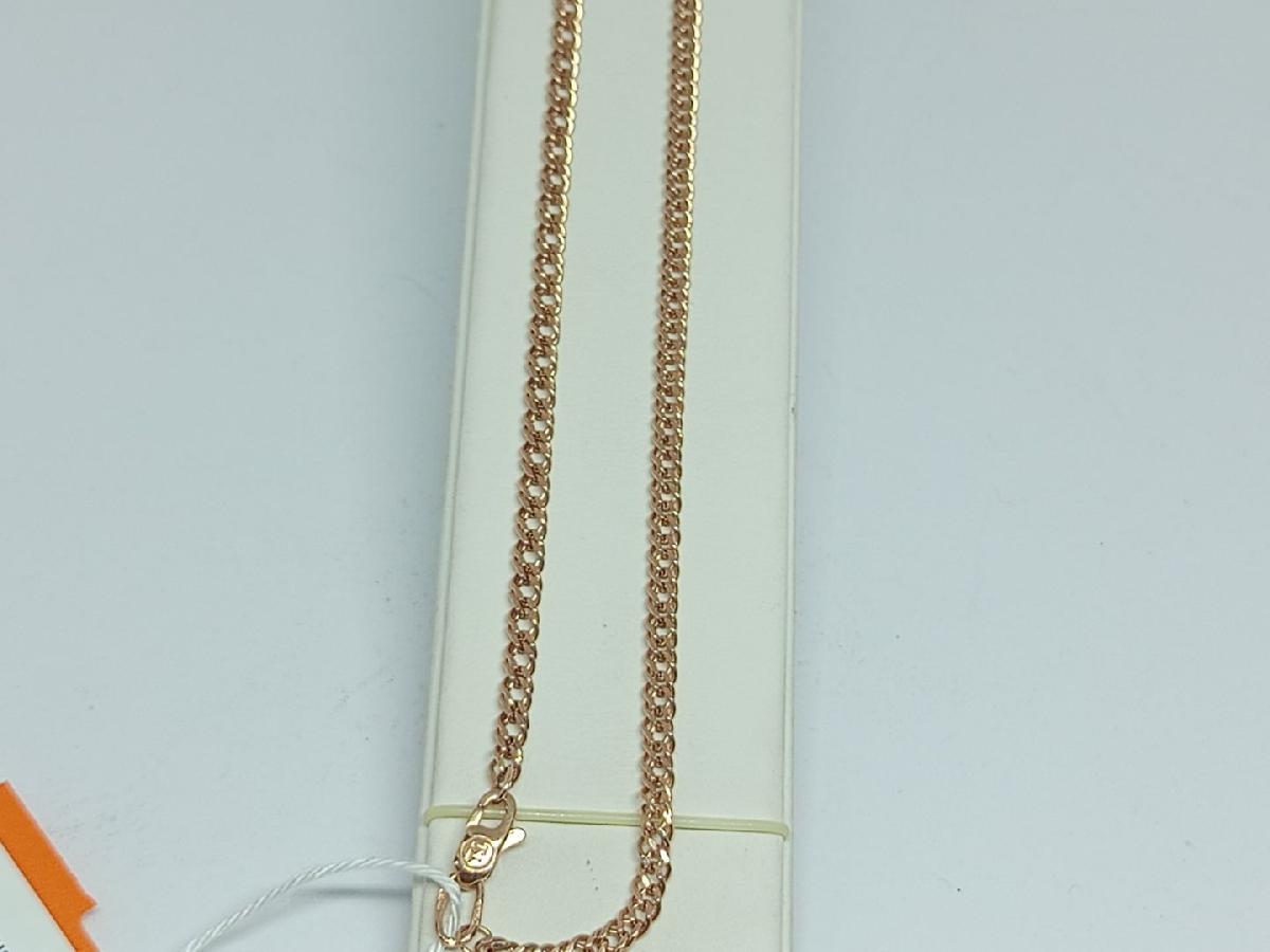 ЦПР2585 ЦЕПЬ ПУСТОТЕЛАЯ Ромб двойной (Au 585)