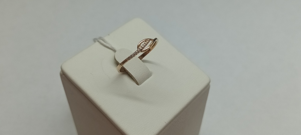 КОЛКМИ585 КОЛЬЦО С КАМНЯМИ (Au 585)