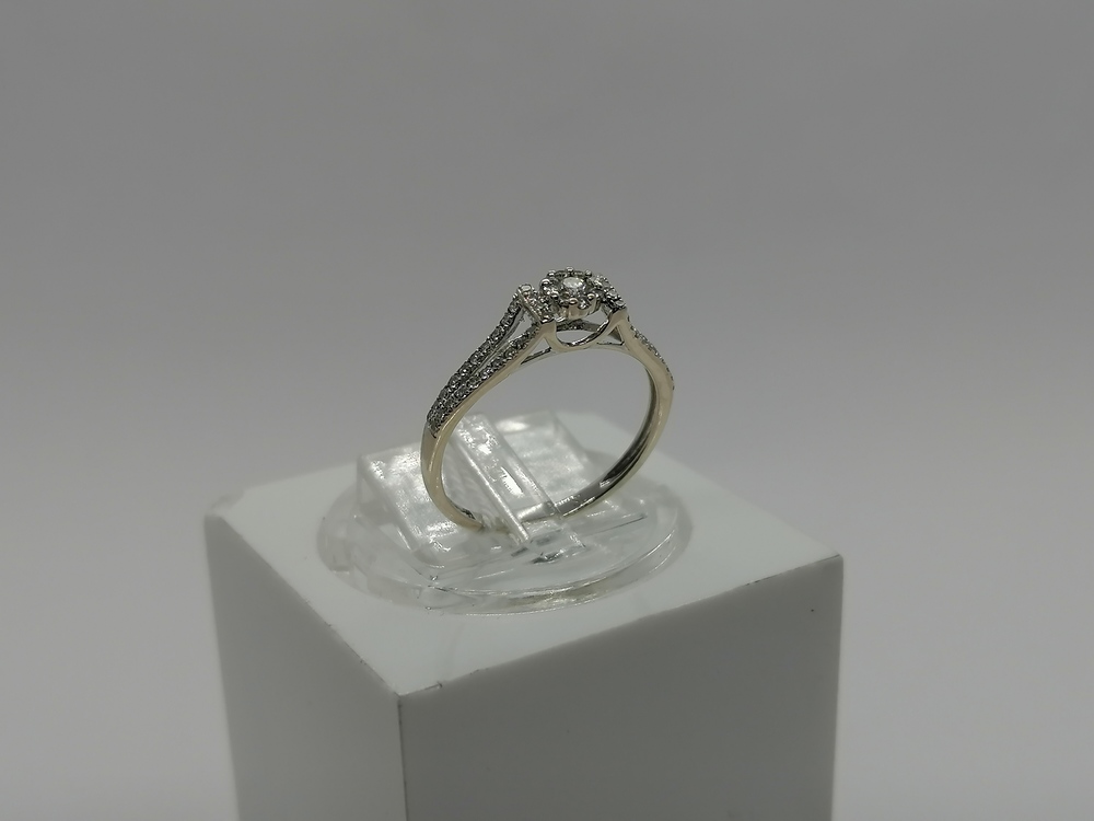 КОЛЬЦО БРИЛЛИАНТ Au 585