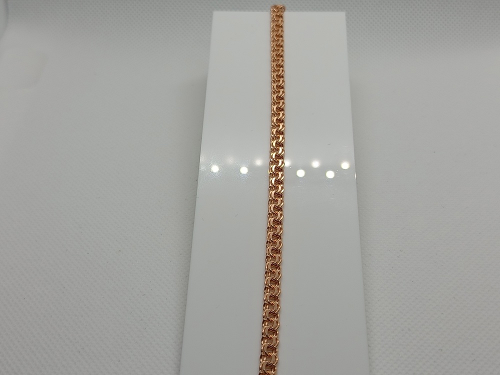 7080200-21 БРАСЛЕТ ПОЛНОВЕСНЫЙ Бисмарк (Au 585)