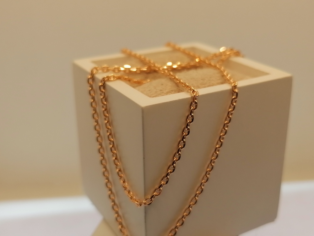 8050208-40 ЦЕПЬ ПОЛНОВЕСНАЯ Якорное (Au 585)