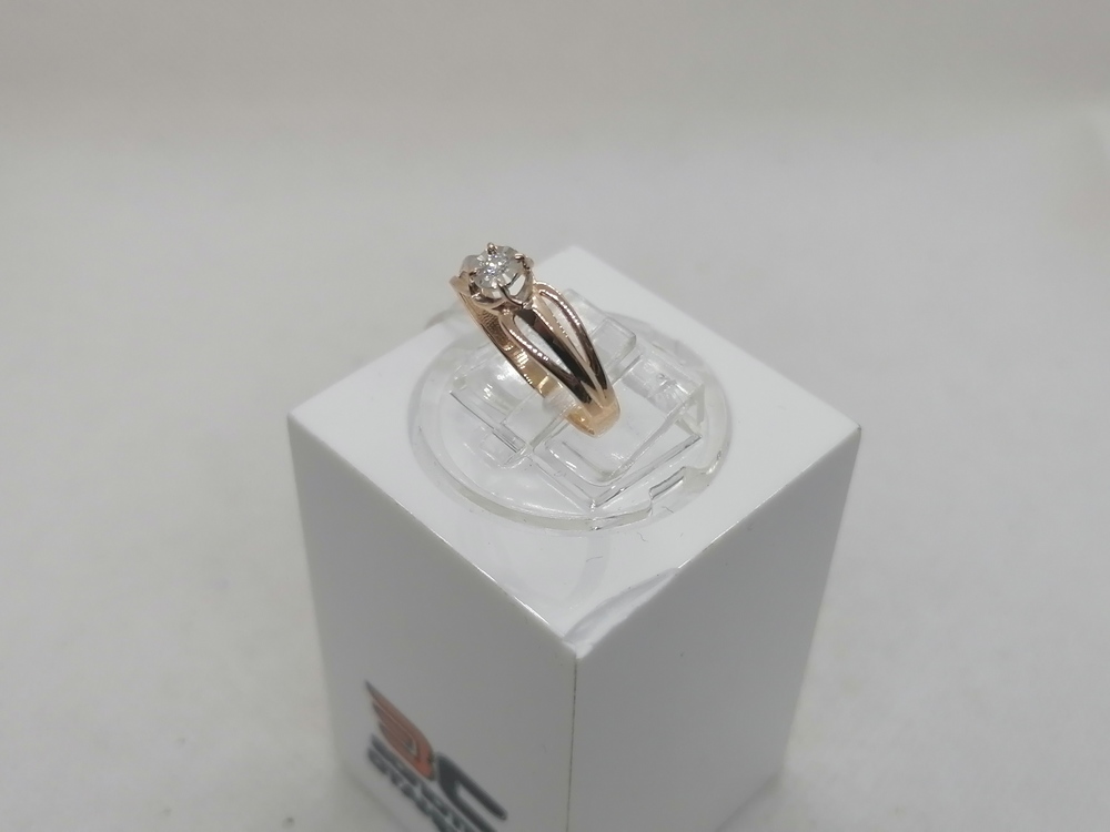 КОЛЬЦО БРИЛЛИАНТ Au 585