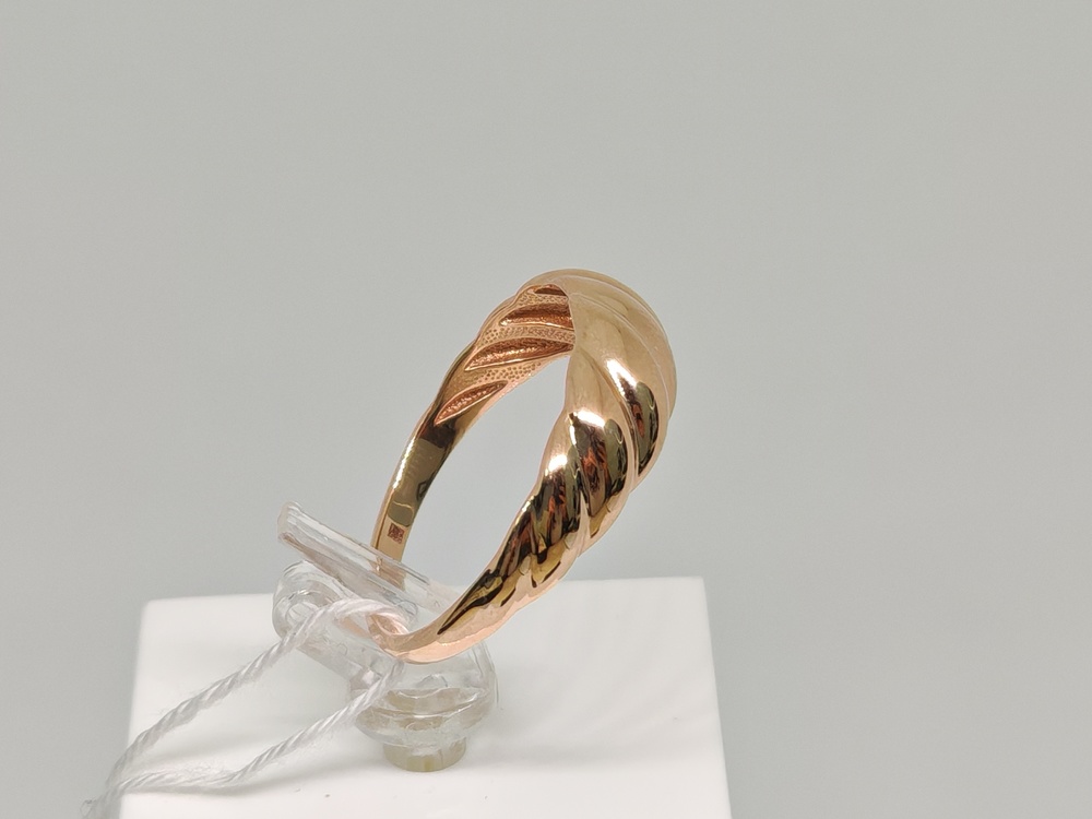 КОЛБКМ585 КОЛЬЦО БЕЗ КАМНЯ (Au 585)