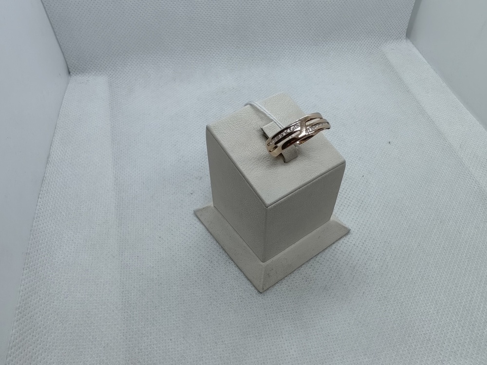 КОЛКМИ585 КОЛЬЦО С КАМНЯМИ (Au 585)