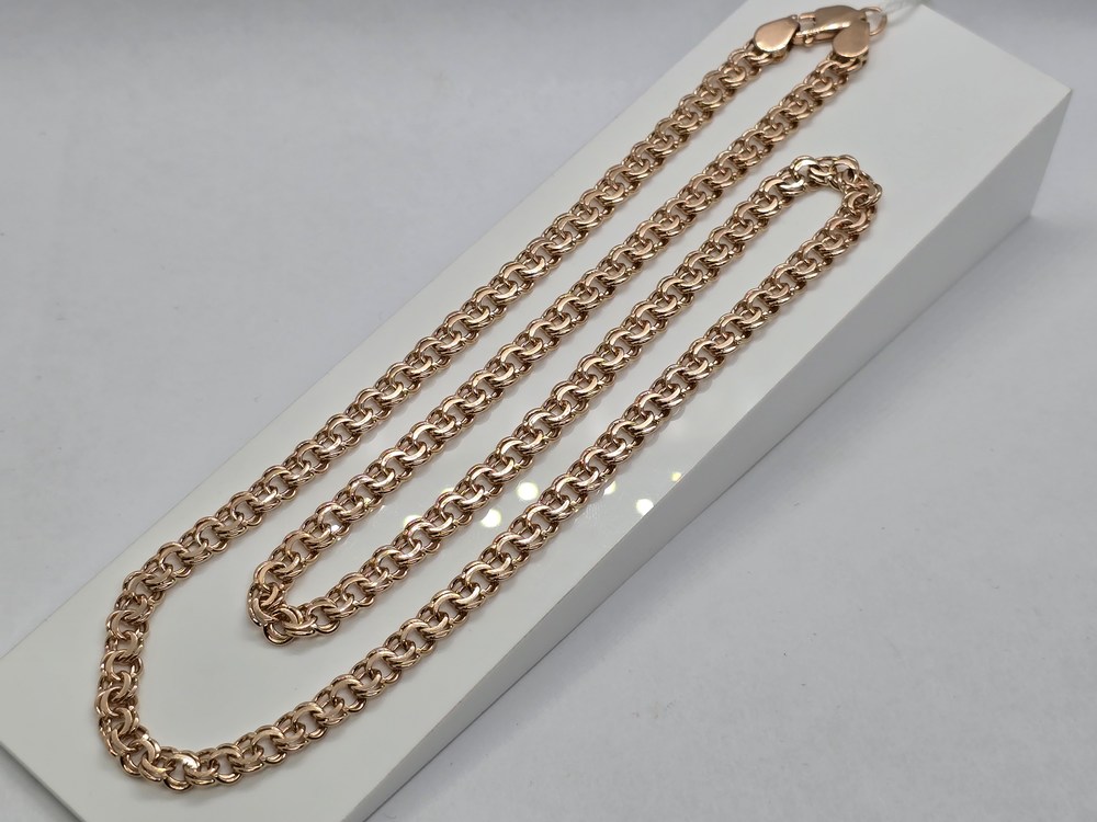 ЦЕПЬ ПОЛНОВЕСНАЯ Бисмарк (Au 585)