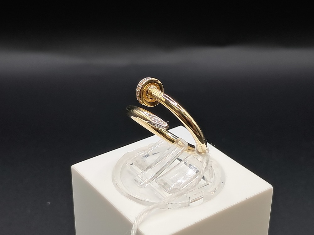 КОЛКМИ585 КОЛЬЦО С КАМНЯМИ (Au 585)