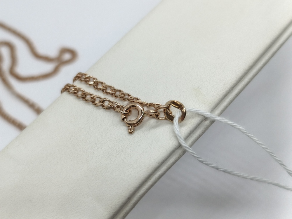 ЦЛР2585 ЦЕПЬ ПОЛНОВЕСНАЯ Ромб двойной (Au 585)