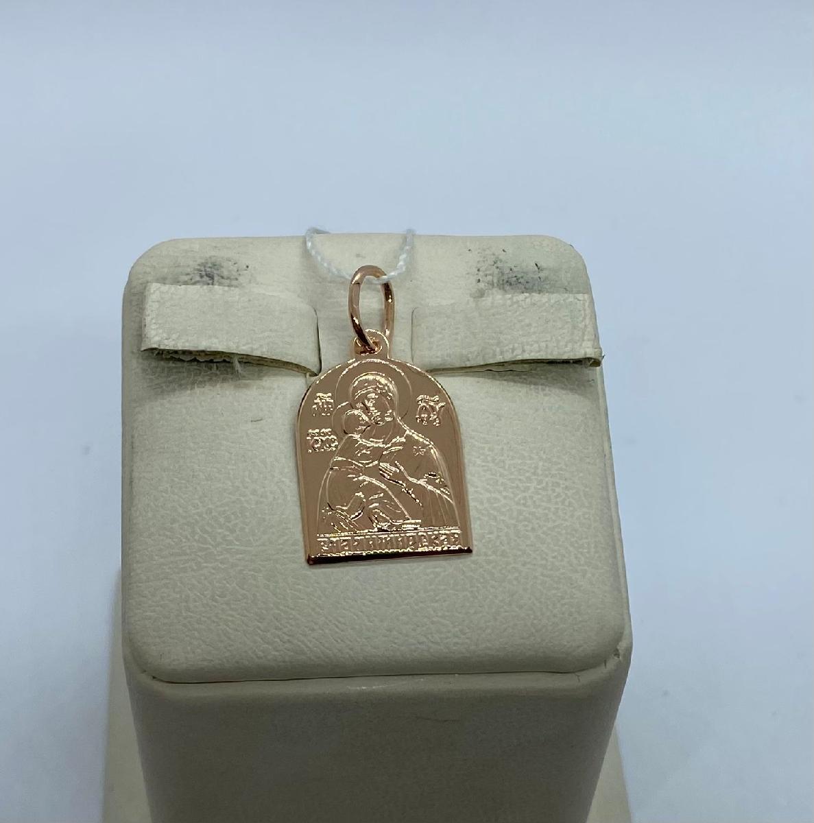 ПОДВЕСКА ИКОНА без камня (Au 585)