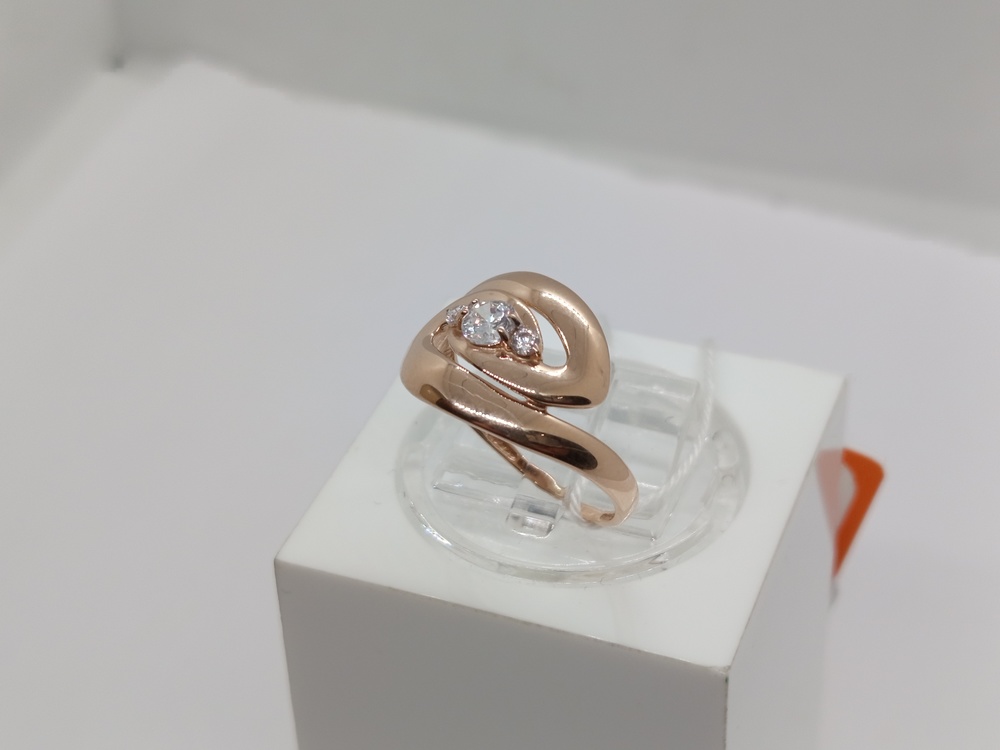 КОЛКМИ585 КОЛЬЦО С КАМНЯМИ (Au 585)