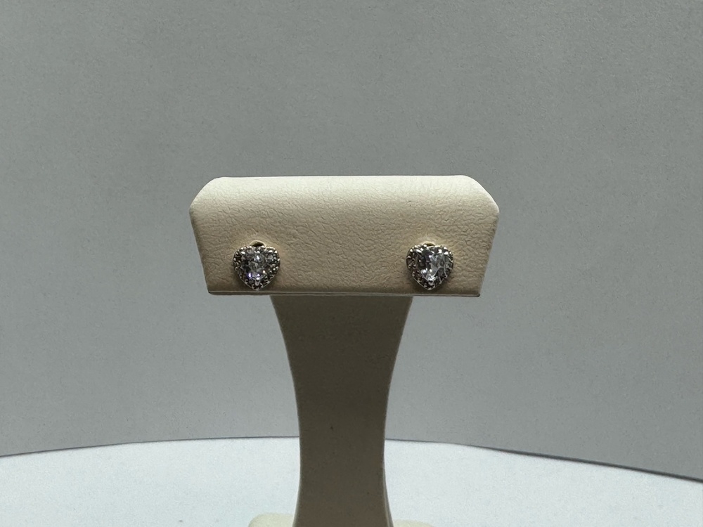 СЕРЬГИ ПУСЕТЫ с камнями (Au 585)