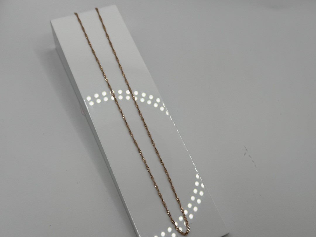 ЦПСИ585 ЦЕПЬ ПУСТОТЕЛАЯ Сингапур (Au 585)