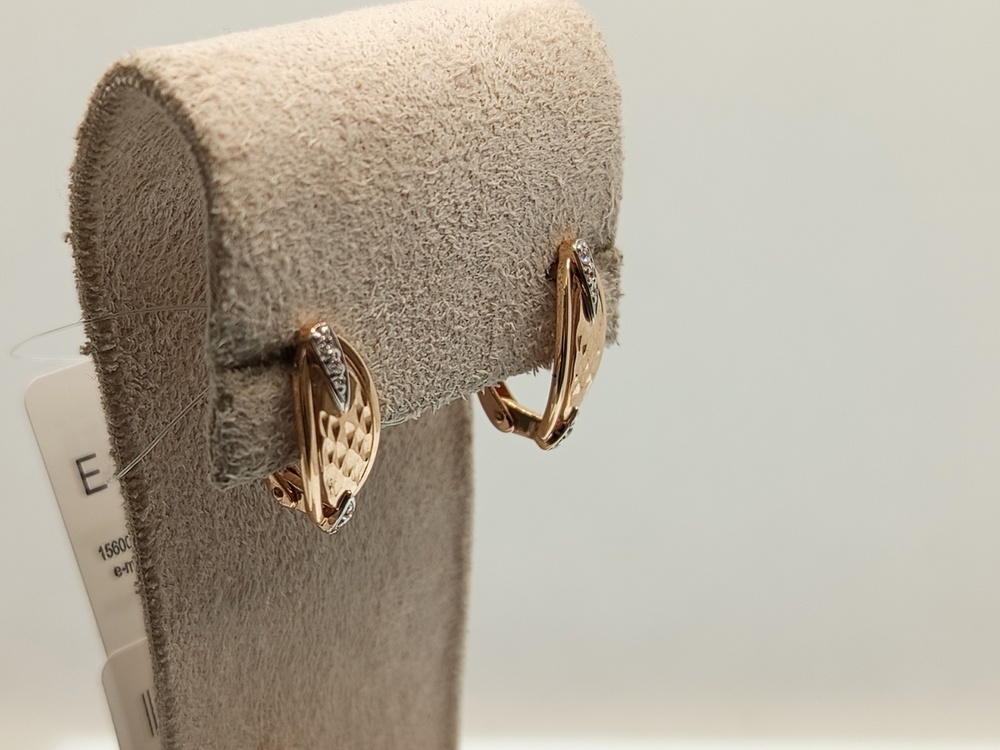 СЕРЬГИ С КАМНЯМИ (Au 585)