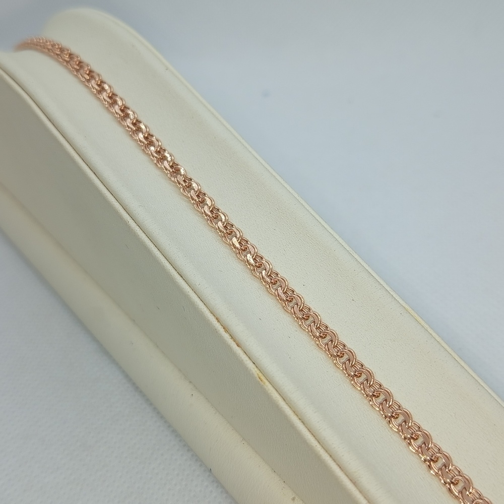 БРАСЛЕТ ПУСТОТЕЛЫЙ Бисмарк Au 585