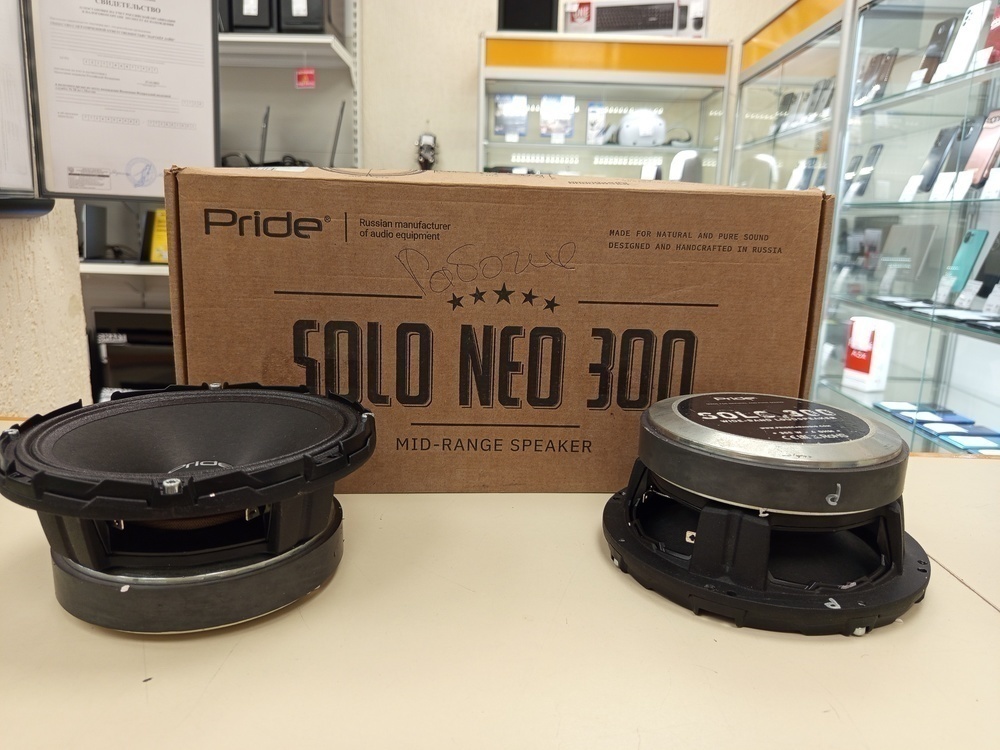 Автоакустика передняя Pride Solo 300