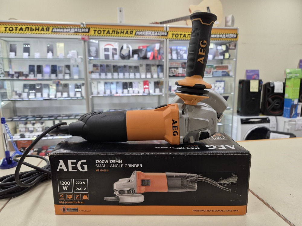Угловая шлифмашина AEG WS12-125S