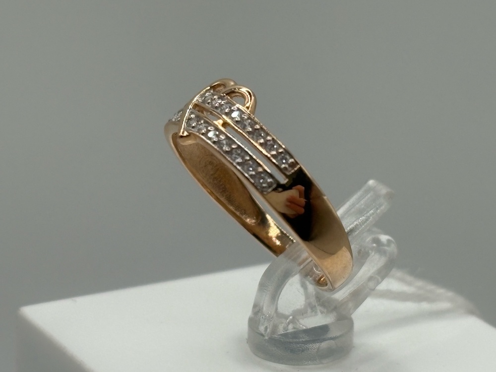 КОЛКМИ585 КОЛЬЦО С КАМНЯМИ (Au 585)