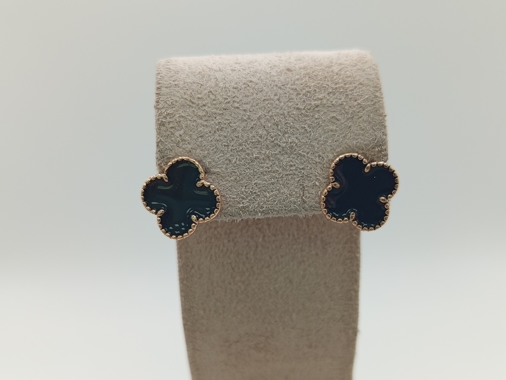 СЕРЬГИ С КАМНЕМ (Au 585)