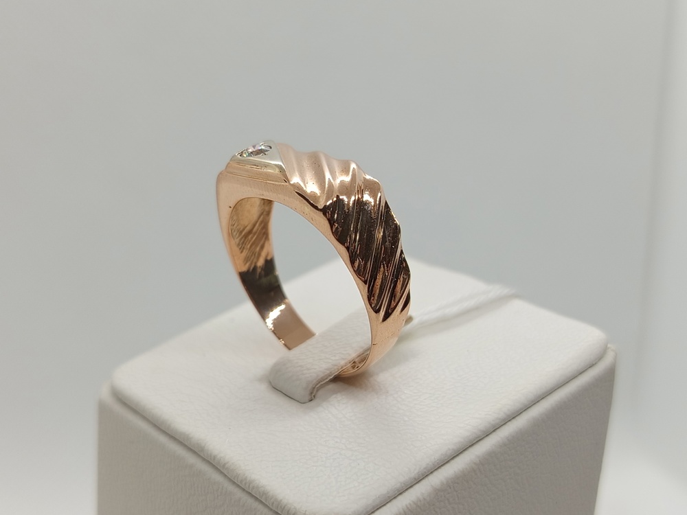 ПЕЧКМ585 ПЕЧАТКА С КАМНЕМ (Au 585)