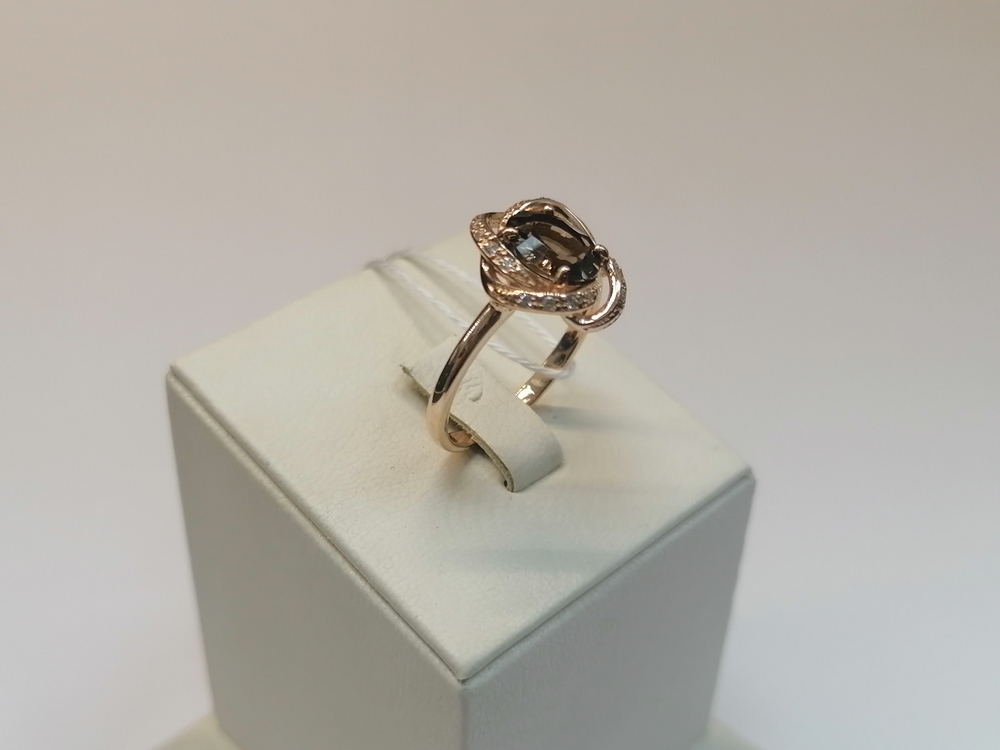 КОЛКМИ585 КОЛЬЦО С КАМНЯМИ (Au 585)