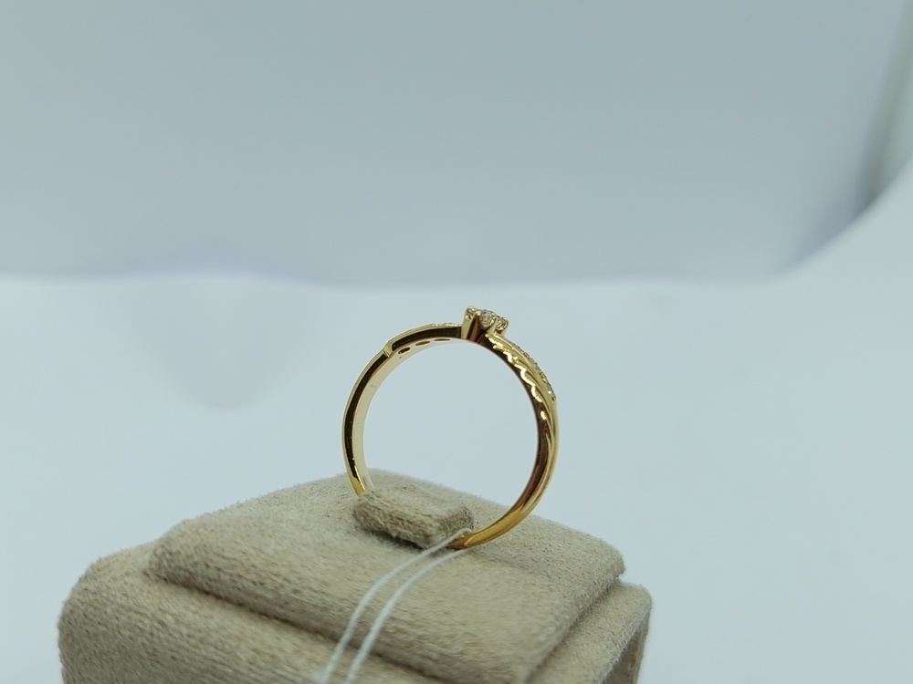 КОЛЬЦО БРИЛЛИАНТ Au 750