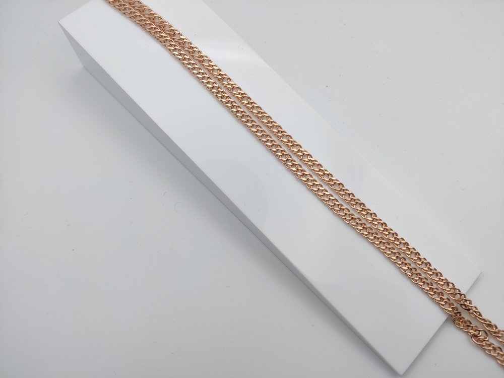 ЦПР2585 ЦЕПЬ ПУСТОТЕЛАЯ Ромб двойной (Au 585)