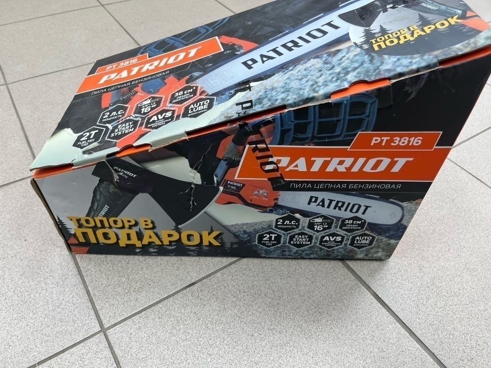 Бензопила Patriot PT 3816