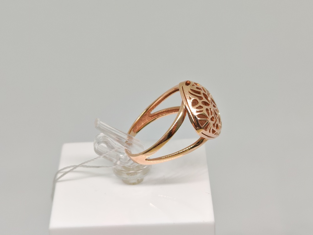 КОЛБКМ585 КОЛЬЦО БЕЗ КАМНЯ (Au 585)