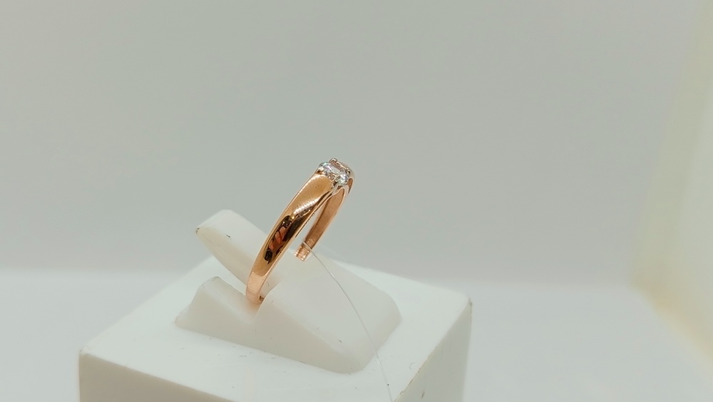 КОЛЬЦО С КАМНЕМ (Au 585)