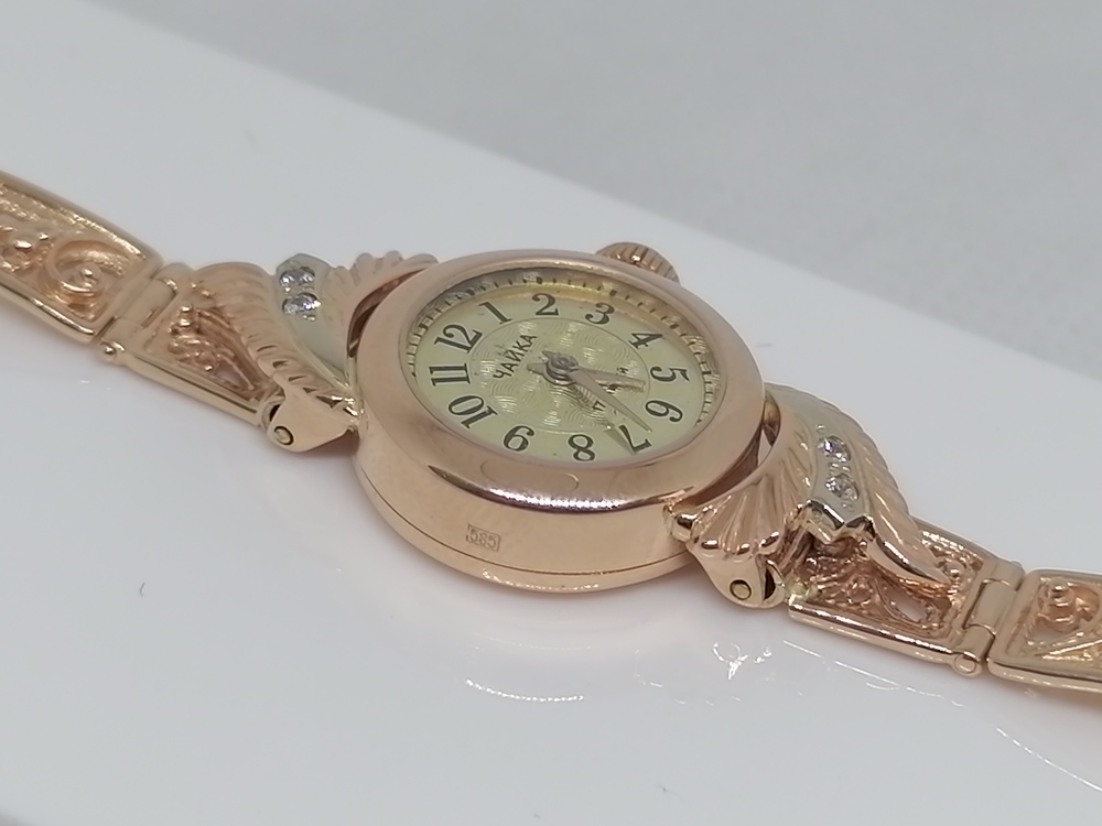 ЧСЧКА585 ЧАСЫ ЧАЙКА (Au 585)