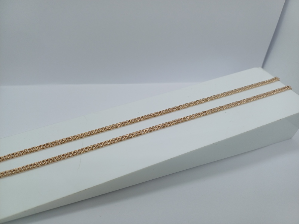 ЦПР2585 ЦЕПЬ ПУСТОТЕЛАЯ Ромб двойной (Au 585)