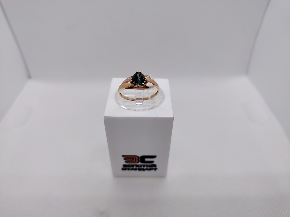 КОЛКМИ585 КОЛЬЦО С КАМНЯМИ (Au 585)