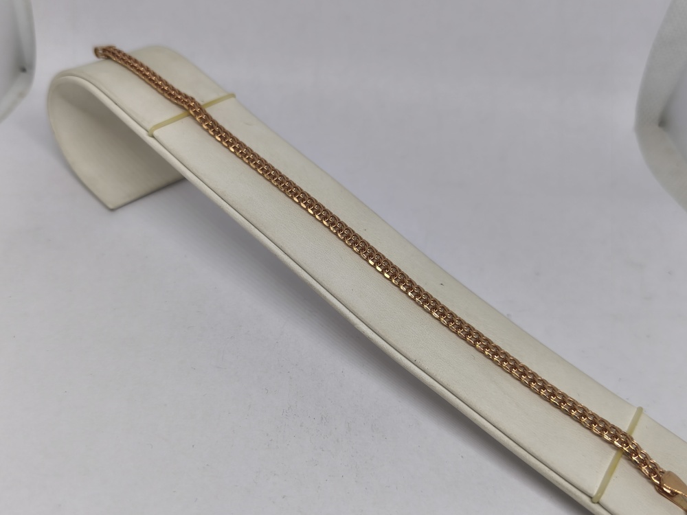 БРАСЛЕТ ПОЛНОВЕСНЫЙ Итальянка Au 585