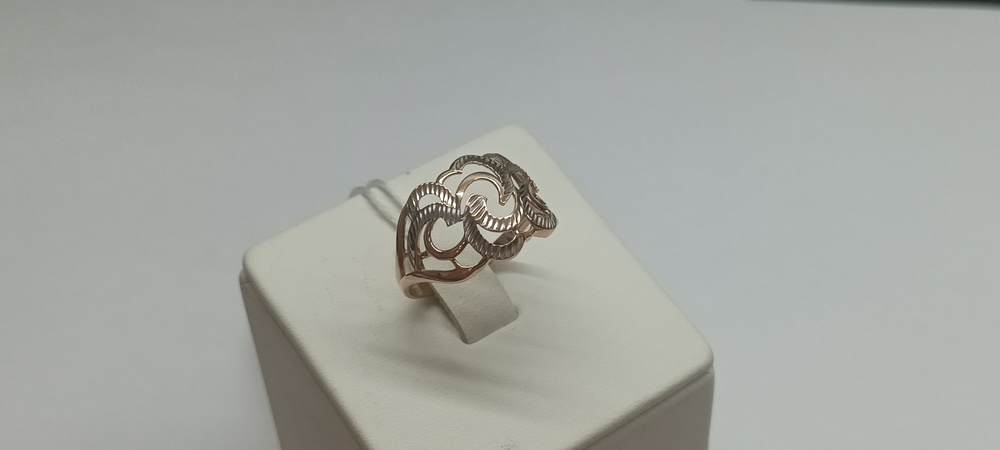 КОЛБКМ585 КОЛЬЦО БЕЗ КАМНЯ (Au 585)