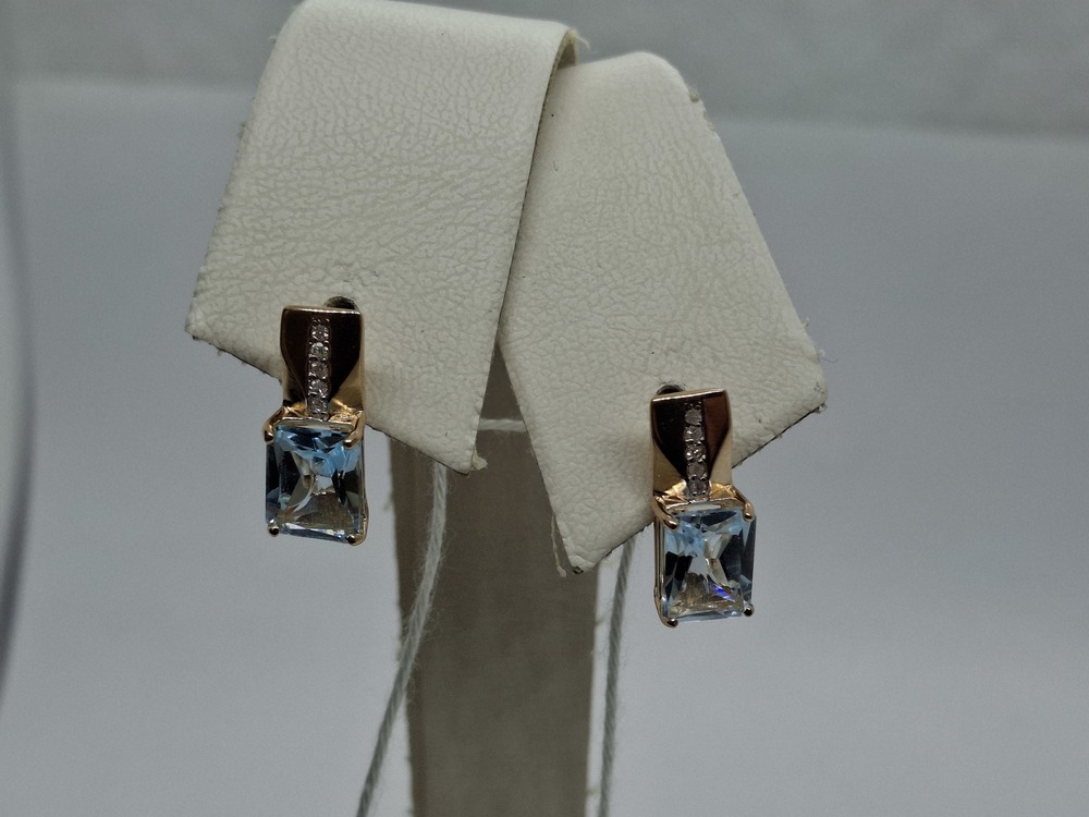 СЕРЬГИ БРИЛЛИАНТ (Au 585)