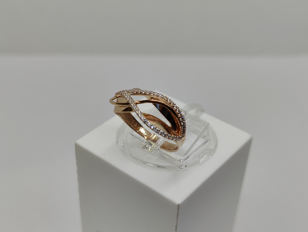 КОЛКМИ585 КОЛЬЦО С КАМНЯМИ (Au 585)
