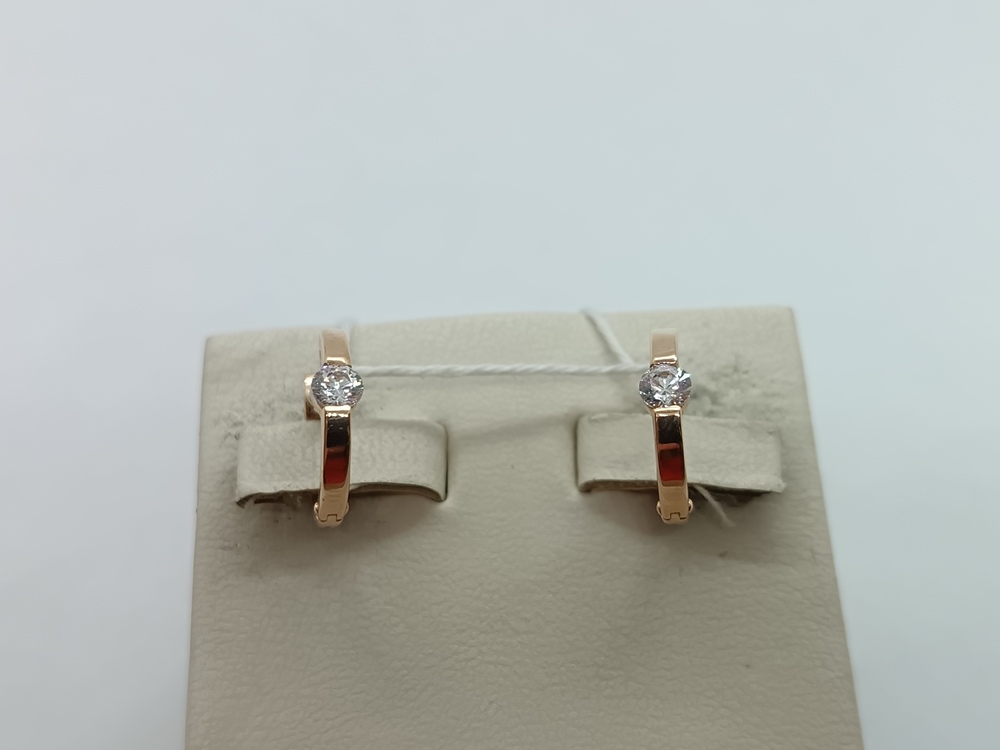 СЕРЬГИ С КАМНЯМИ (Au 585)