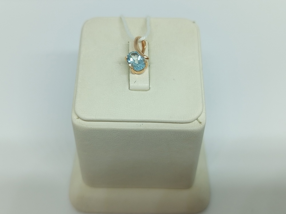 ПОДКМ585 ПОДВЕСКА С КАМНЕМ (Au 585)