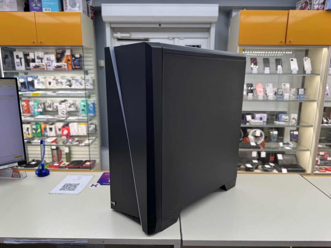 Системный блок Ginzzu; Core i3-10100F, GeForce GTX 1660 Super, 16 Гб, 320 Гб, 1 Tb