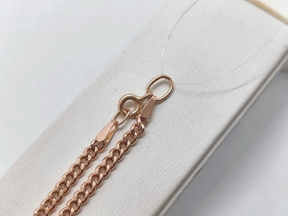 ЦЕПЬ ПУСТОТЕЛАЯ Панцирное (Au 585)