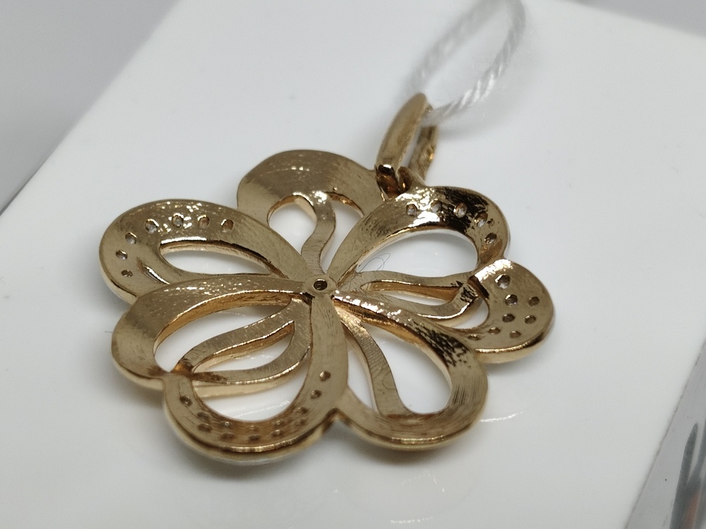 ПОДКМИ585 ПОДВЕСКА С КАМНЯМИ (Au 585) ПОДКМИ585 ПОДВЕСКА С КАМНЯМИ (Au 585)