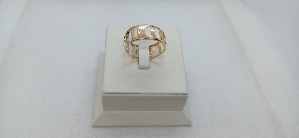 КОЛЬЦО С КАМНЕМ (Au 585)