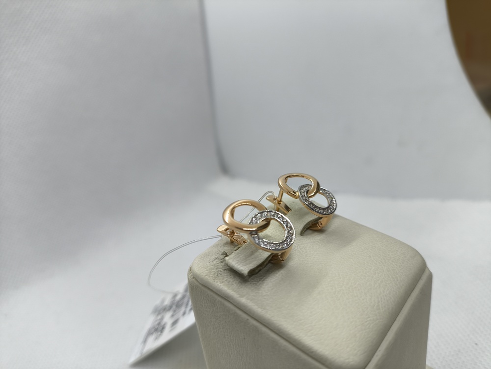 СЕРЬГИ С КАМНЯМИ (Au 585)