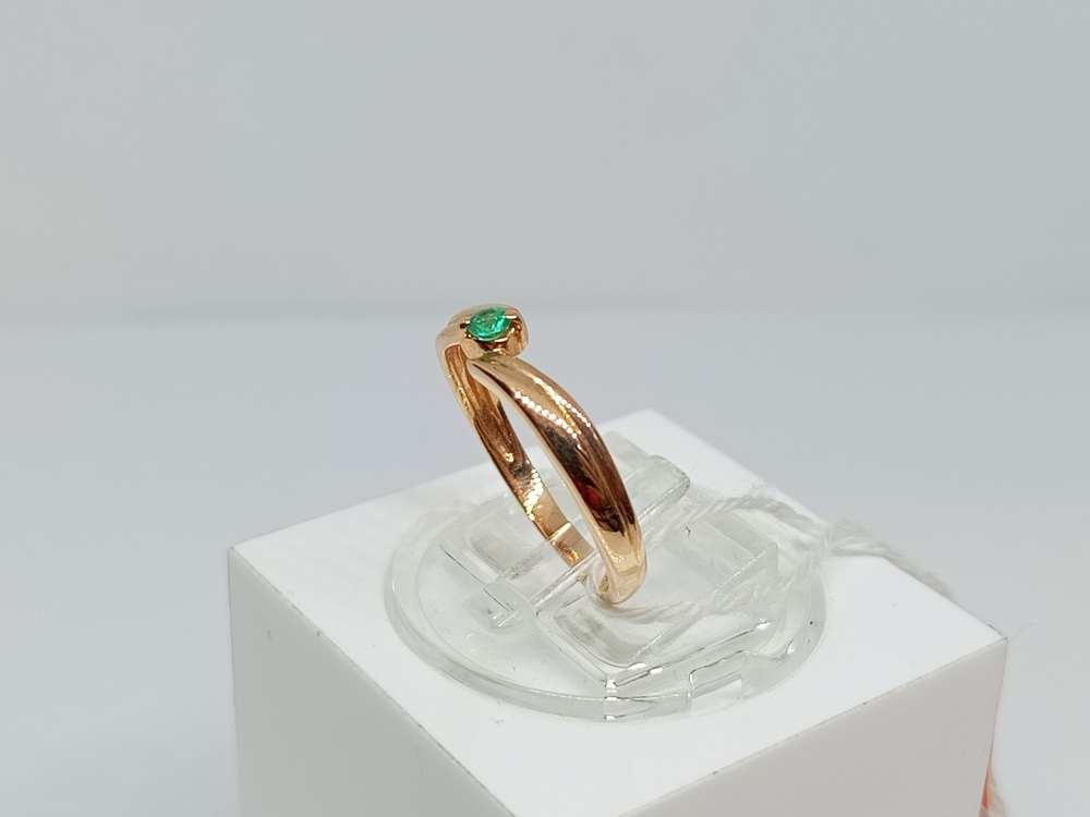 КОЛЬЦО С КАМНЕМ (Au 585)