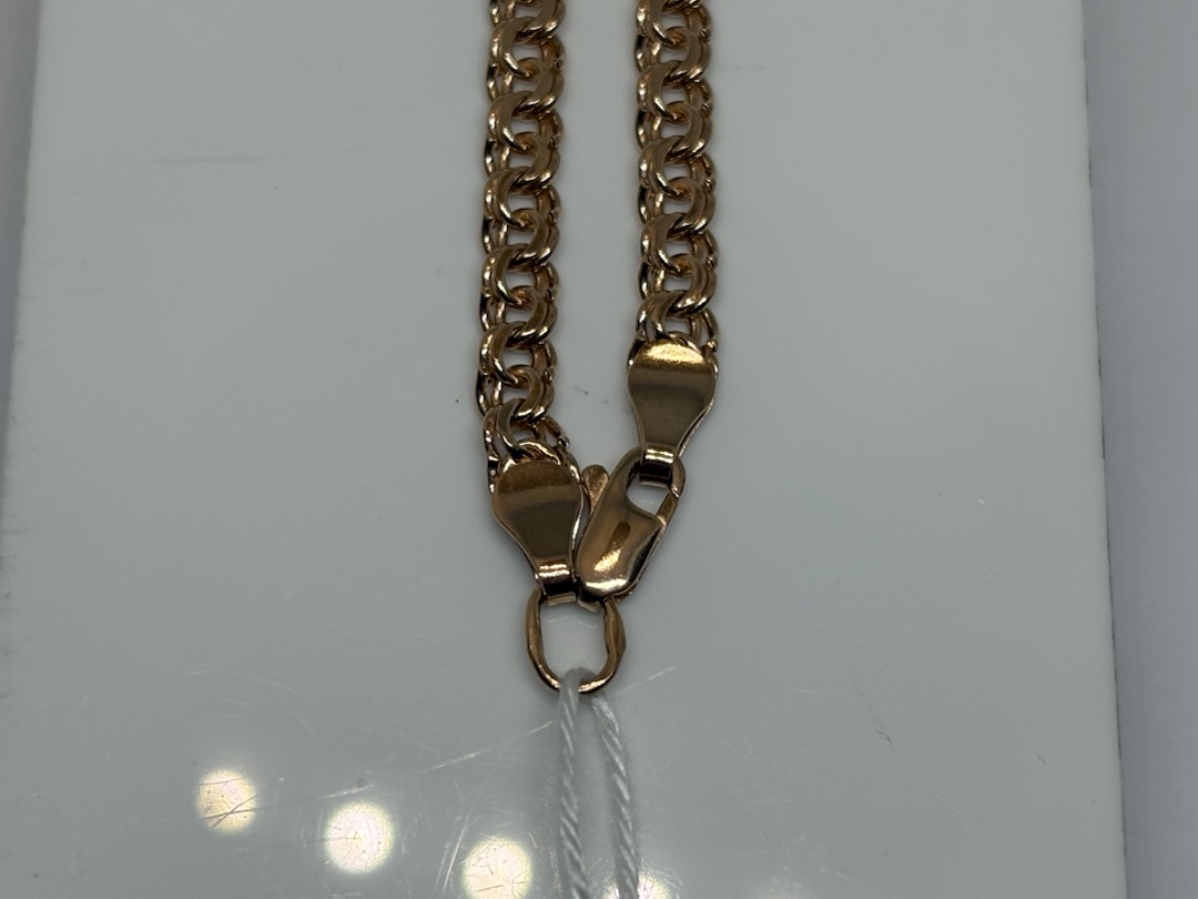 ЦЕПЬ ПУСТОТЕЛАЯ Бисмарк (Au 585)