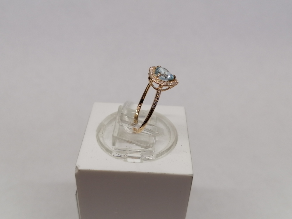 КОЛКМИ585 КОЛЬЦО С КАМНЯМИ (Au 585)