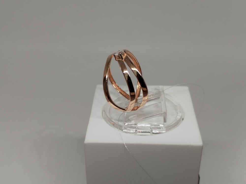 КОЛЬЦО С КАМНЕМ (Au 585)