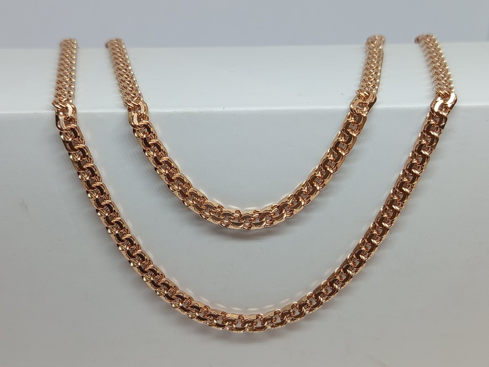 ЦЕПЬ ПОЛНОВЕСНАЯ Бисмарк (Au 585)