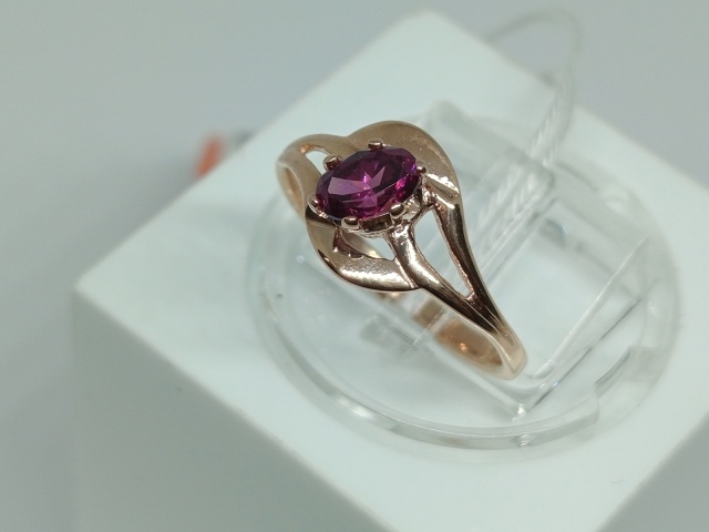 КОЛЬЦО С КАМНЕМ (Au 585)